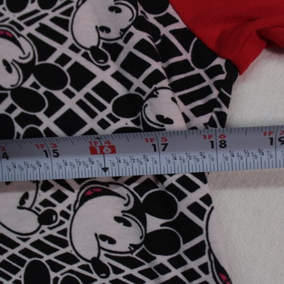 LuLaRoe Shirt Women's Small Mickey Mouse Multicolor Three Quarter Sleeve - Picture 6 of 10